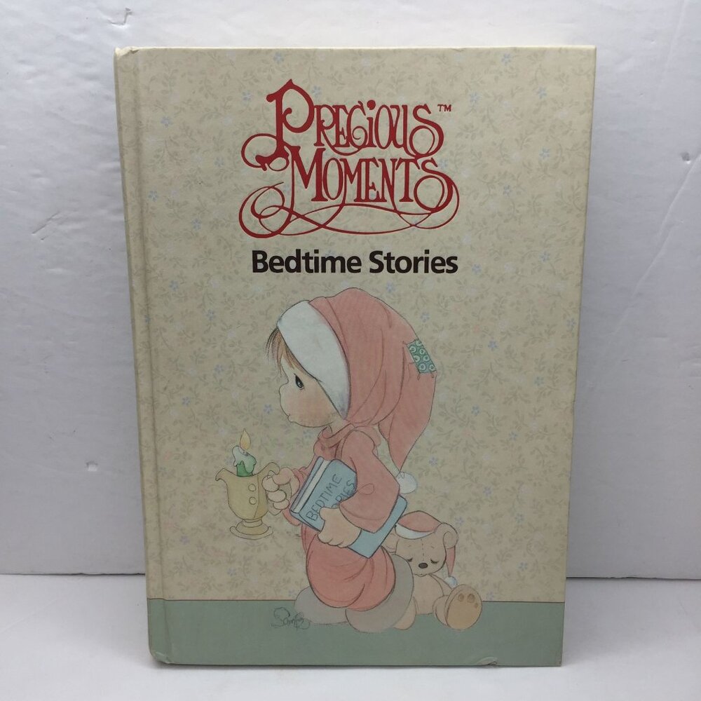 Vintage June 1989 Precious Moments Bedtime Stories Hardback Book Butcher Wiersma